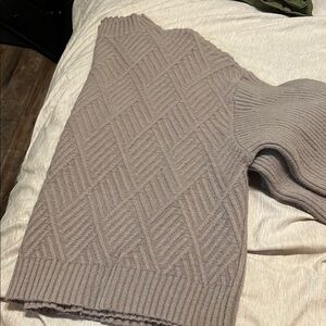 Oat New York Cream Cowl Neck Sweater